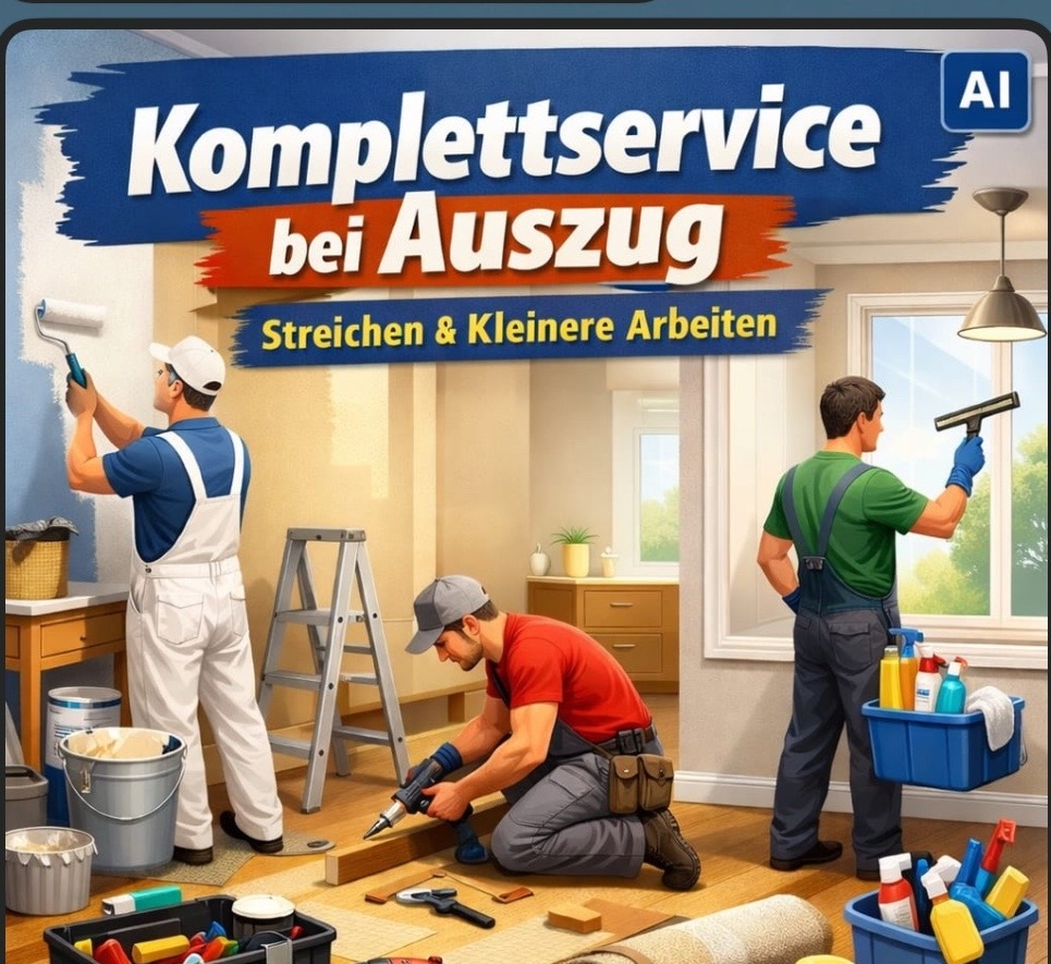 Komplettservice bei Auszug