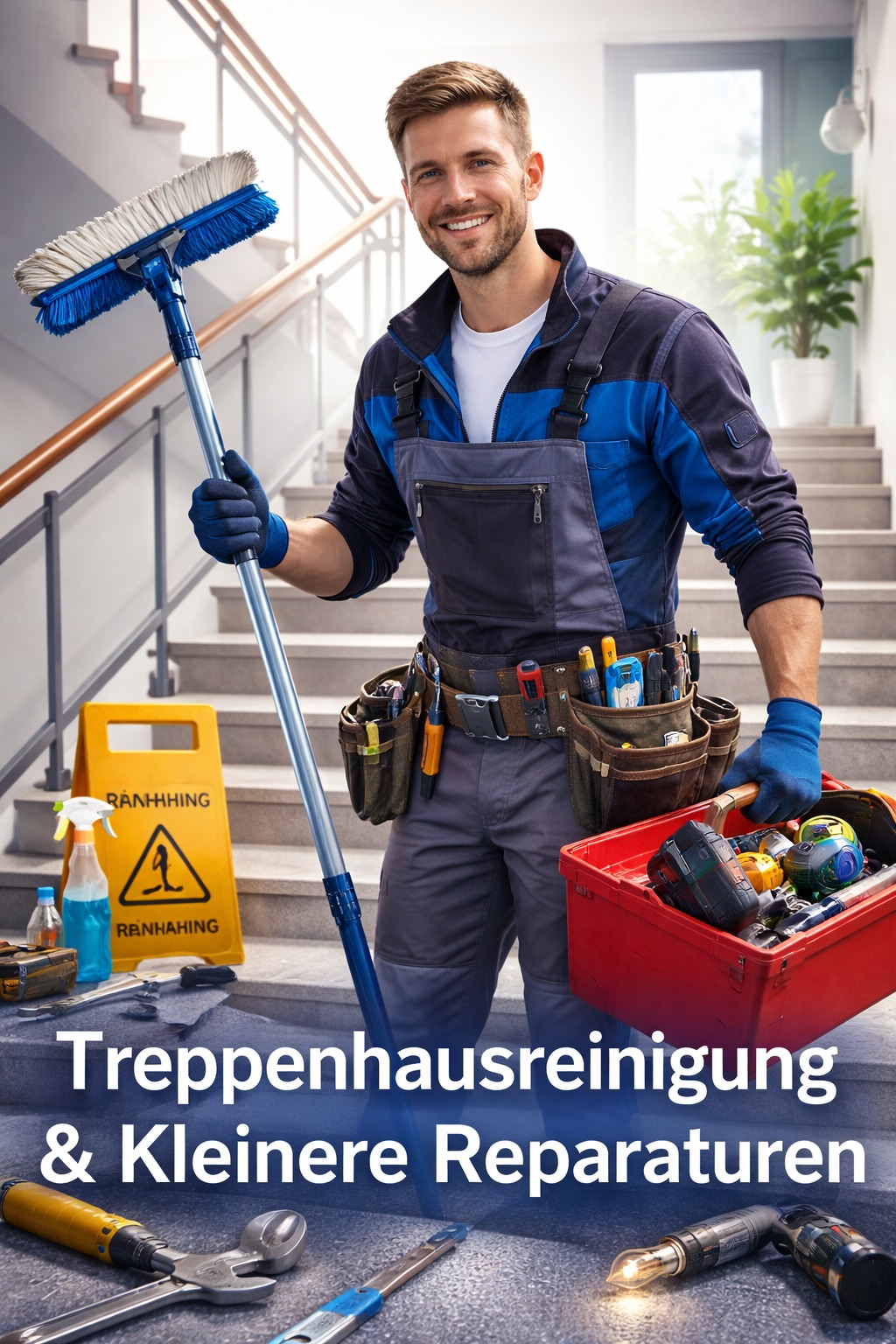 Treppenreinigung